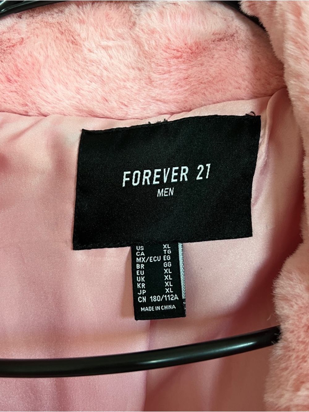 Forever 21 Blush Pink Faux Fur Teddy Coat - Picture 2 of 10